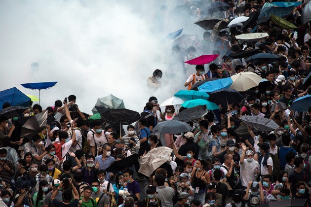 A Tiananmen Square solution to the protests is no longer an option in this media savvy world.